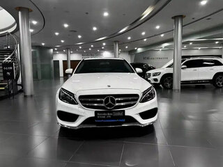 2018 Mercedes-Benz C-Класс 180 9G-TRONIC IV (W205), белый, 1820000 рублей, вид 2