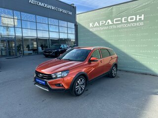 2019 Lada (ВАЗ) Vesta SW Cross I, оранжевый, 840000 рублей, вид 1