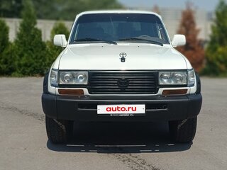 1996 Toyota Land Cruiser 80 Series Рестайлинг, белый, 1950000 рублей, вид 2