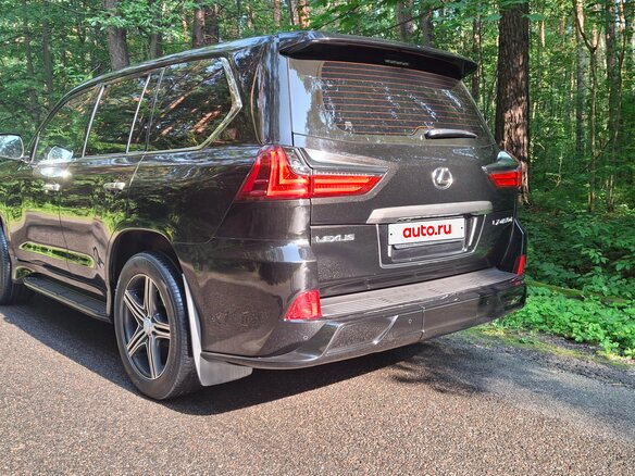 2020 Lexus LX 450d III Рестайлинг 2, чёрный, 7800000 рублей - вид 6