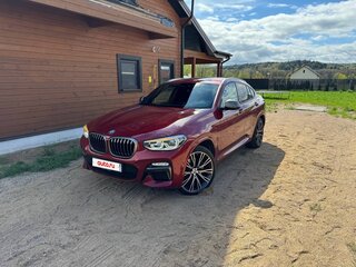 2019 BMW X4 M40d II (G02), красный, 6100000 рублей, вид 1