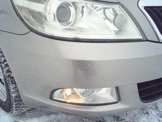 2012 Skoda Octavia II (A5) Рестайлинг, бежевый, 1050000 рублей, вид 4