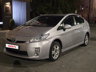 2009 Toyota Prius III (XW30), серый, 850000 рублей, вид 1
