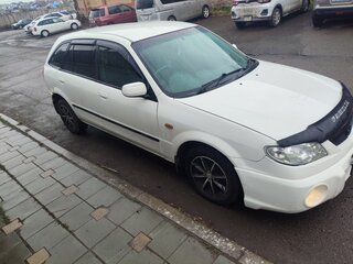 2001 Mazda Familia S-Familia S-Wagon VIII (BJ), белый, 199999 рублей, вид 4