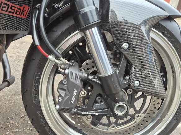 2009 Kawasaki Z 1000, оранжевый, 460000 рублей - вид 8