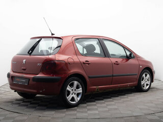 2003 Peugeot 307 I, красный, 218000 рублей, вид 5