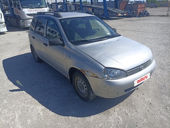 2010 Lada (ВАЗ) Kalina I, серебристый, 100000 рублей - вид 2
