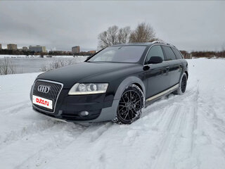 2008 Audi A6 allroad II (C6) Рестайлинг, чёрный, 1600000 рублей, вид 2
