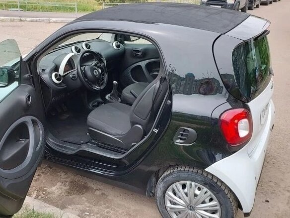 2017 Smart Fortwo III, белый, 830000 рублей - вид 13