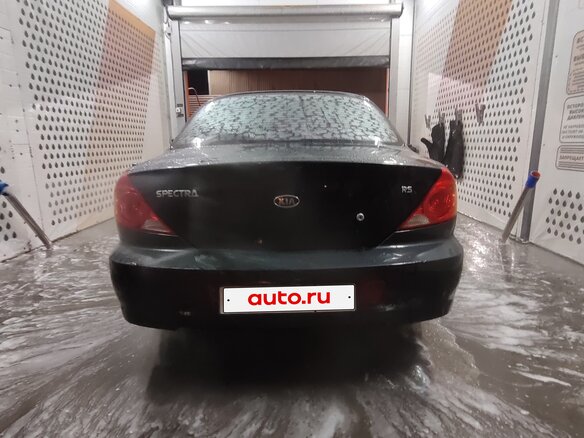 2008 Kia Spectra I Рестайлинг 2, чёрный, 320000 рублей - вид 5