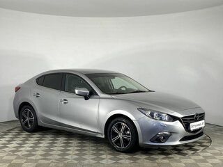 2014 Mazda 3 III (BM), серебристый, 990000 рублей, вид 3