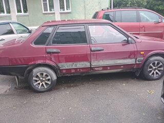 1997 Lada (ВАЗ) 21099, красный, 65000 рублей, вид 3