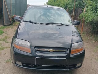 2005 Chevrolet Aveo I, чёрный, 530000 рублей, вид 3