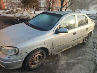 1999 Opel Astra G, серебристый, 120000 рублей, вид 2