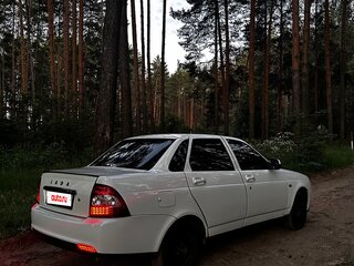 2009 Lada (ВАЗ) Priora I, белый, 260000 рублей, вид 3