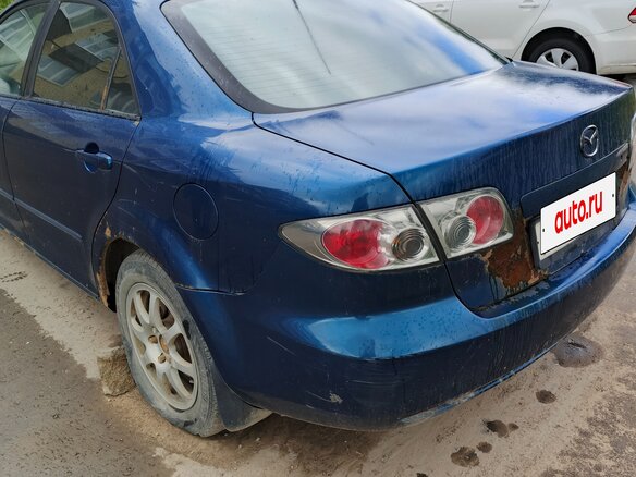2005 Mazda 6 I (GG), зелёный, 200000 рублей - вид 6
