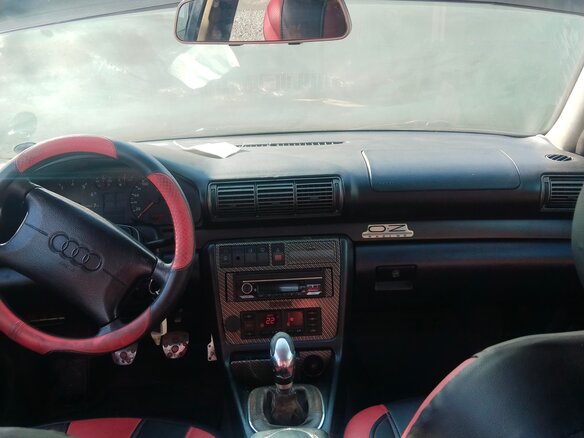 1996 Audi A4 I (B5), красный, 320000 рублей - вид 6