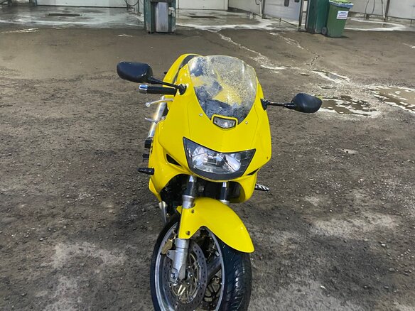 2001 Honda VTR 1000, жёлтый, 325000 рублей - вид 2