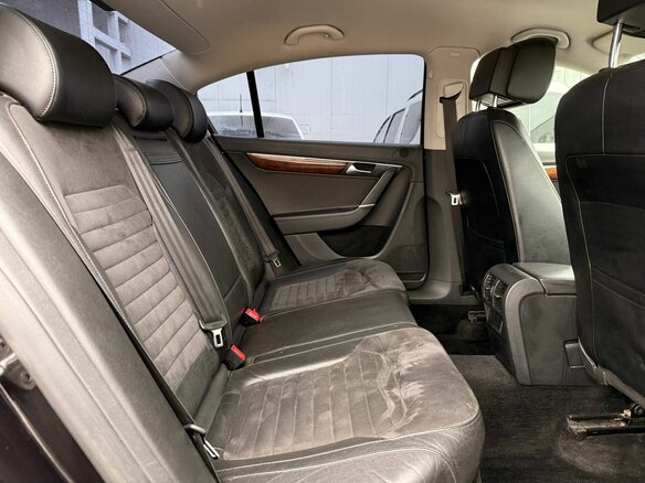 2012 Volkswagen Passat B7, чёрный - вид 7