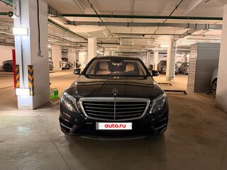 2015 Mercedes-Benz S-Класс 350 CDI BlueTEC Long 7G-TRONIC VI (W222, C217), чёрный, 3800000 рублей, вид 4