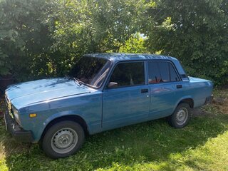2007 Lada (ВАЗ) 2107, синий, 160000 рублей, вид 4