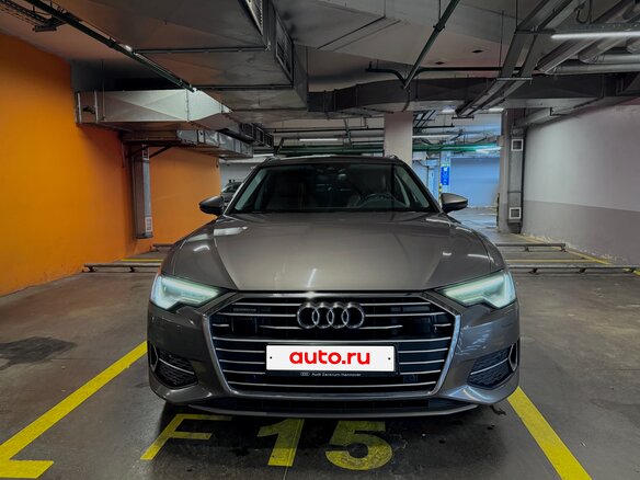 2019 Audi A6 40 TDI V (C8), коричневый, 3300000 рублей - вид 1