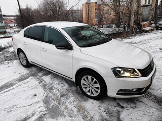2013 Volkswagen Passat B7, белый, 1200000 рублей, вид 2