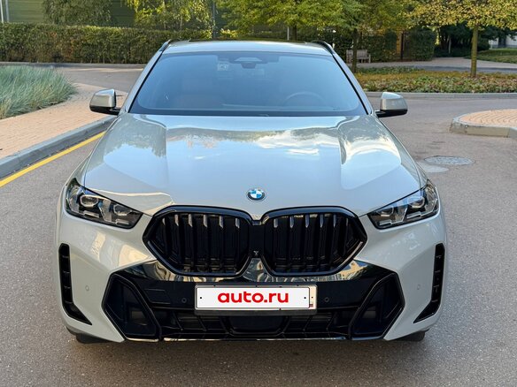 2024 BMW X6 40i III (G06) Рестайлинг, серый - вид 7