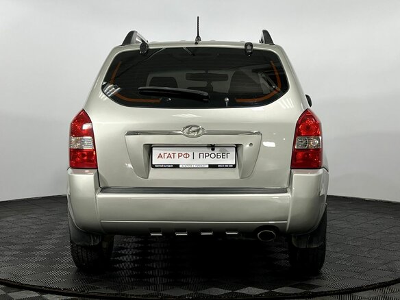 2007 Hyundai Tucson I, серебристый, 740000 рублей - вид 6