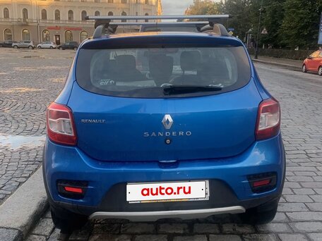 2015 Renault Sandero Stepway II, синий, 700000 рублей, вид 3