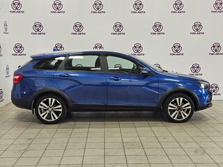 2022 Lada (ВАЗ) Vesta SW Cross Предсерийная I Рестайлинг (NG), синий, 1282000 рублей, вид 4
