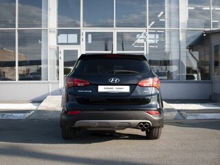 2014 Hyundai Santa Fe III, чёрный, 1720000 рублей, вид 4