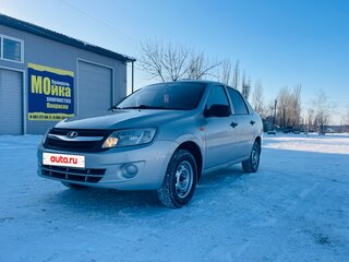 2015 Lada (ВАЗ) Granta I, серебристый, 552000 рублей, вид 1