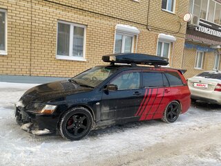 2002 Mitsubishi Lancer Cedia IX, чёрный, 850000 рублей, вид 2