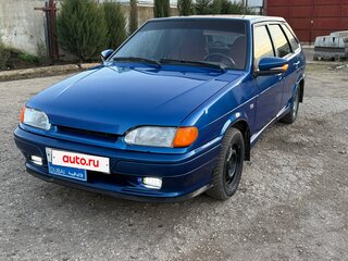 2008 Lada (ВАЗ) 2114, синий, 230000 рублей, вид 2