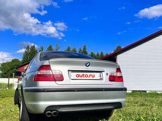 2002 BMW 3 серии 325xi IV (E46) Рестайлинг, серебристый, 1100000 рублей, вид 5