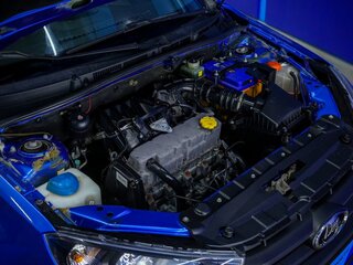 2021 Lada (ВАЗ) Granta I Рестайлинг, синий, 640000 рублей, вид 5