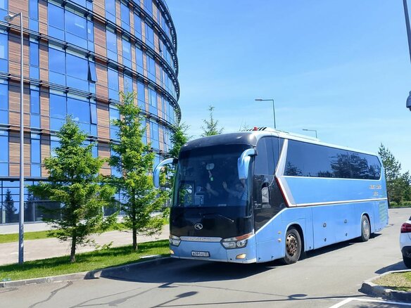 2010 King Long XMQ6129Y, голубой, 2800000 рублей