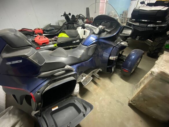 2010 BRP Can-Am Spyder, синий, 1600000 рублей - вид 6