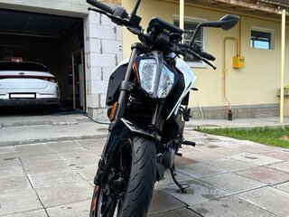 2021 KTM 390 Duke, белый, 500000 рублей, вид 4