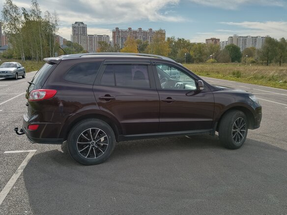 2010 Hyundai Santa Fe II Рестайлинг, коричневый, 1130000 рублей - вид 6