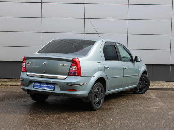 2011 Renault Logan I Рестайлинг, синий - вид 5