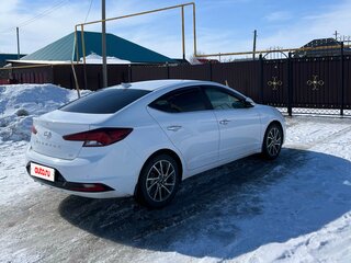 2019 Hyundai Elantra VI (AD) Рестайлинг, белый, 1280000 рублей, вид 4