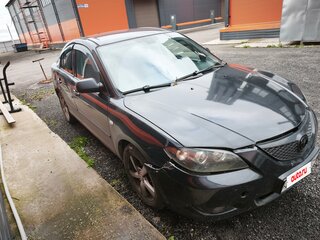 2005 Mazda 3 I (BK), чёрный, 210000 рублей, вид 3
