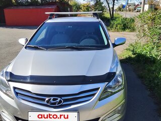 2014 Hyundai Solaris I, серебристый, 970000 рублей, вид 1