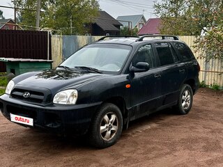 2008 Hyundai Santa Fe Classic Classic, чёрный, 460000 рублей, вид 1