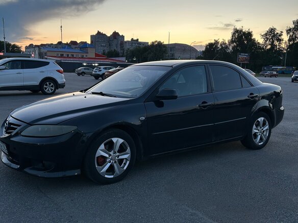 2006 Mazda 6 I (GG) Рестайлинг, чёрный, 400000 рублей - вид 7