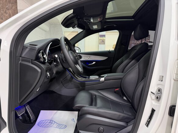 2022 Mercedes-Benz GLC Coupe 220 d I (C253) Рестайлинг, белый - вид 6