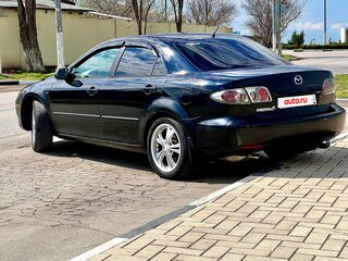 2003 Mazda 6 I (GG), чёрный, 460000 рублей, вид 4
