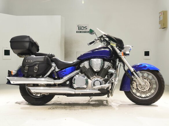 2003 Honda VTX 1800, синий, 760000 рублей - вид 1